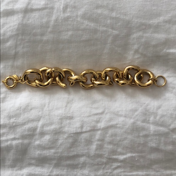 Gold chain bracelet - Picture 2 of 2